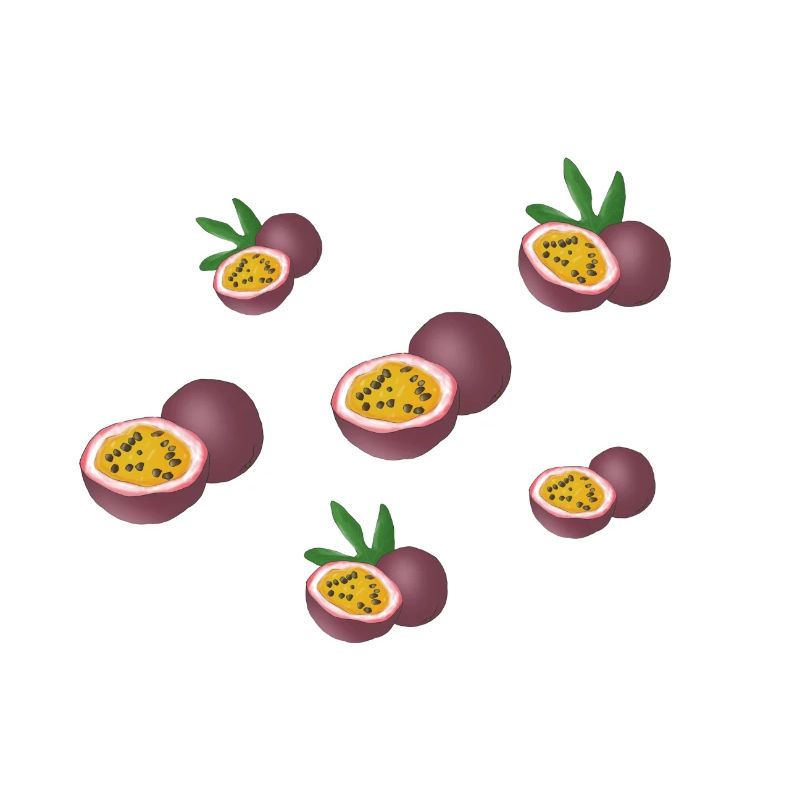 Passion fruit pattern