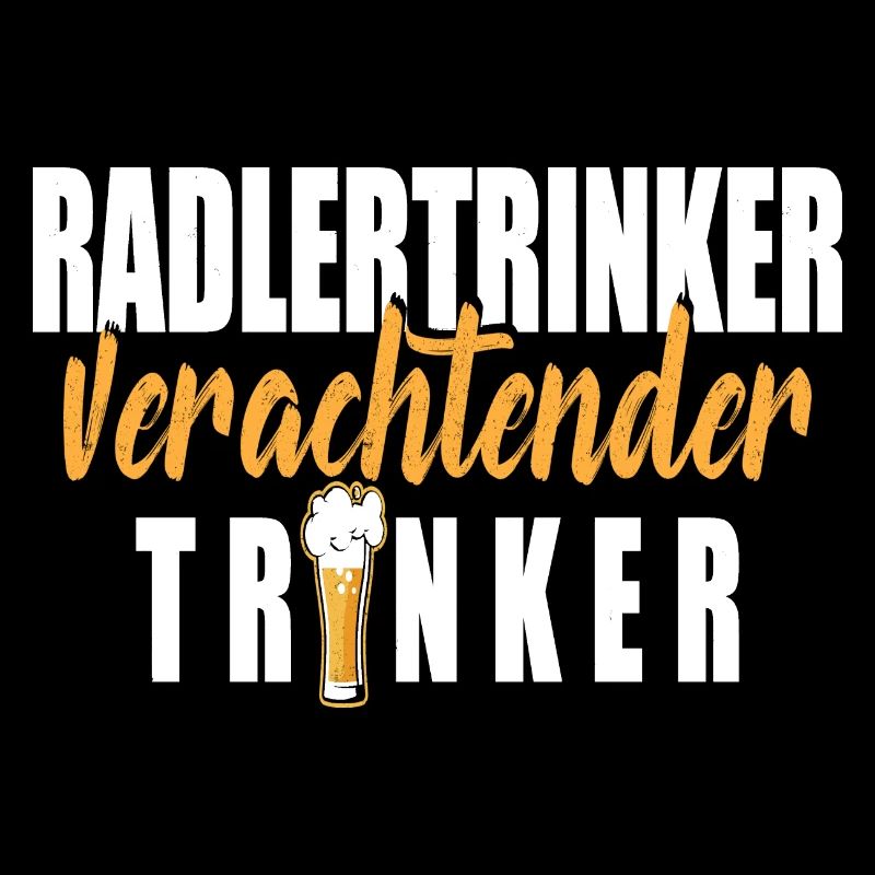 Radlertrinker verachtender Trinker