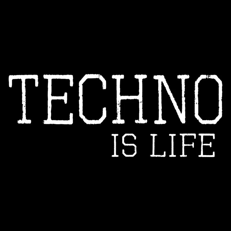 Techno ist Leben