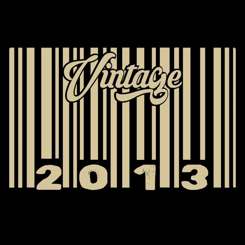 vintage 2013 Barcode 2013: Year 2025.