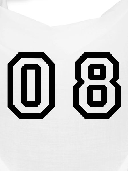 number - 08 - zero eight