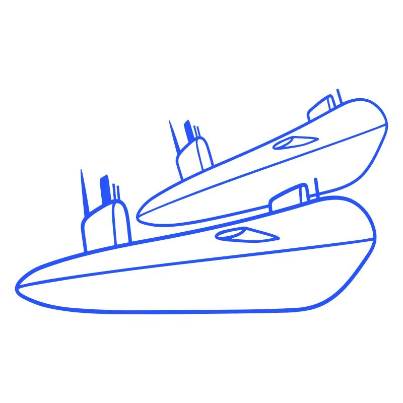 2 Submarines Fleet Two Squadrons Group Team Crew