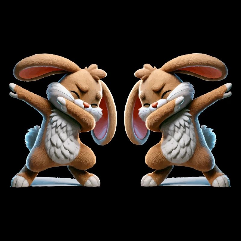 Rabbit Dabbing Comic 2