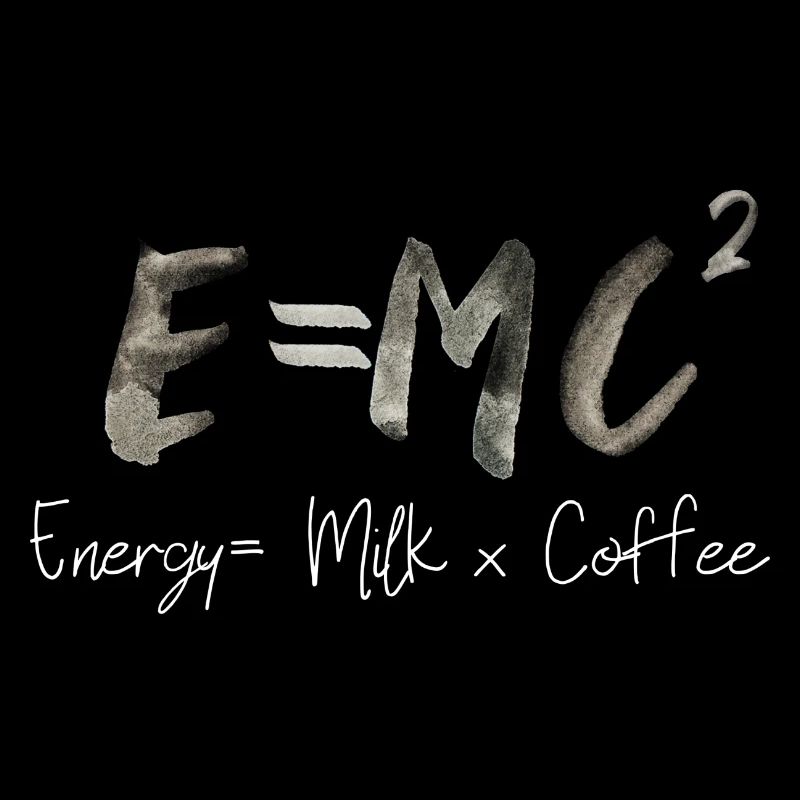 E MC2 Énergie Physique Science Sort Écriture