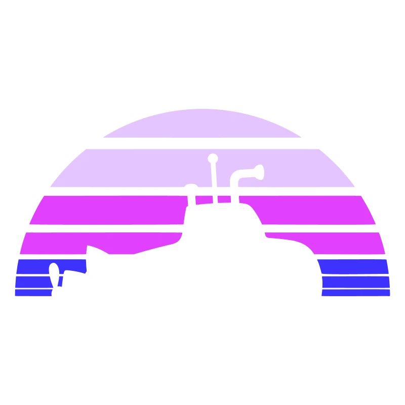 Surfaced Submarine Water Surface Dive