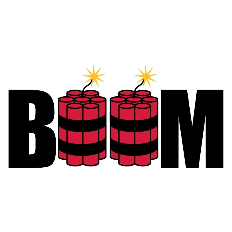 boom allumé tnt dynamite explosion explosion