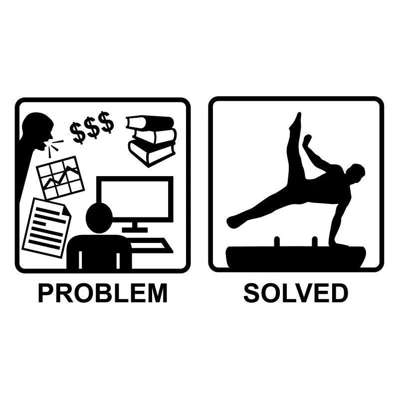 Gymnast, Gymnastics solves problems - Men