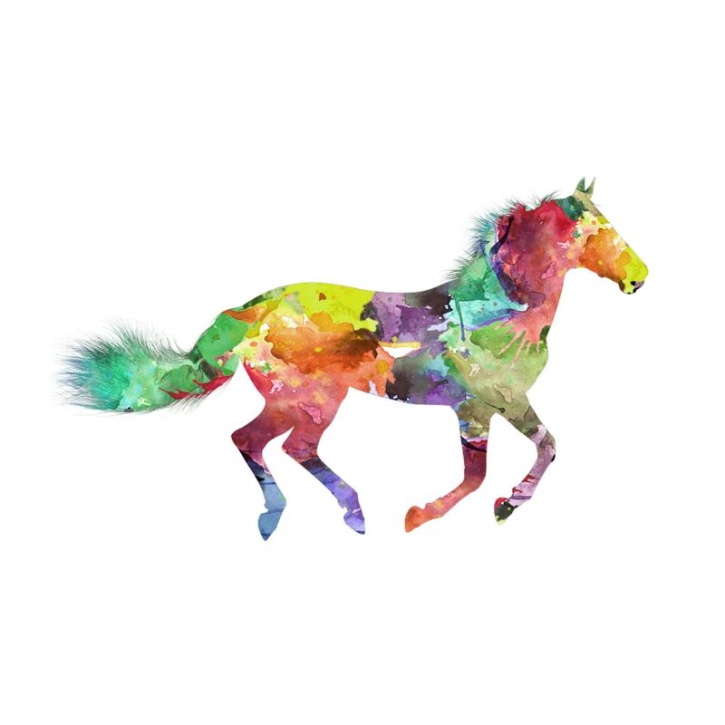 Regenbogen Pferd Design als Geschenkidee