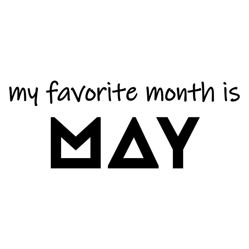 Mon mois préféré est mai