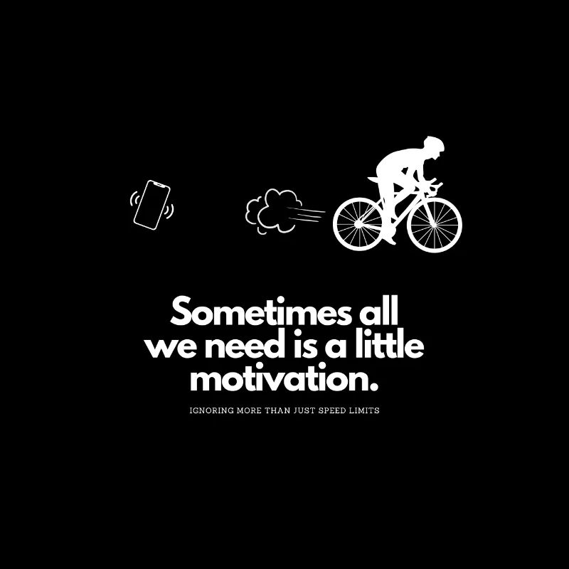 Extra Motivation for Cyclists Mobile Phone