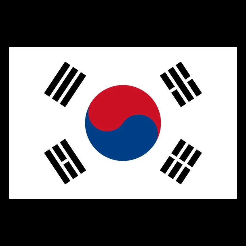 Drapeau de la Corée du Sud