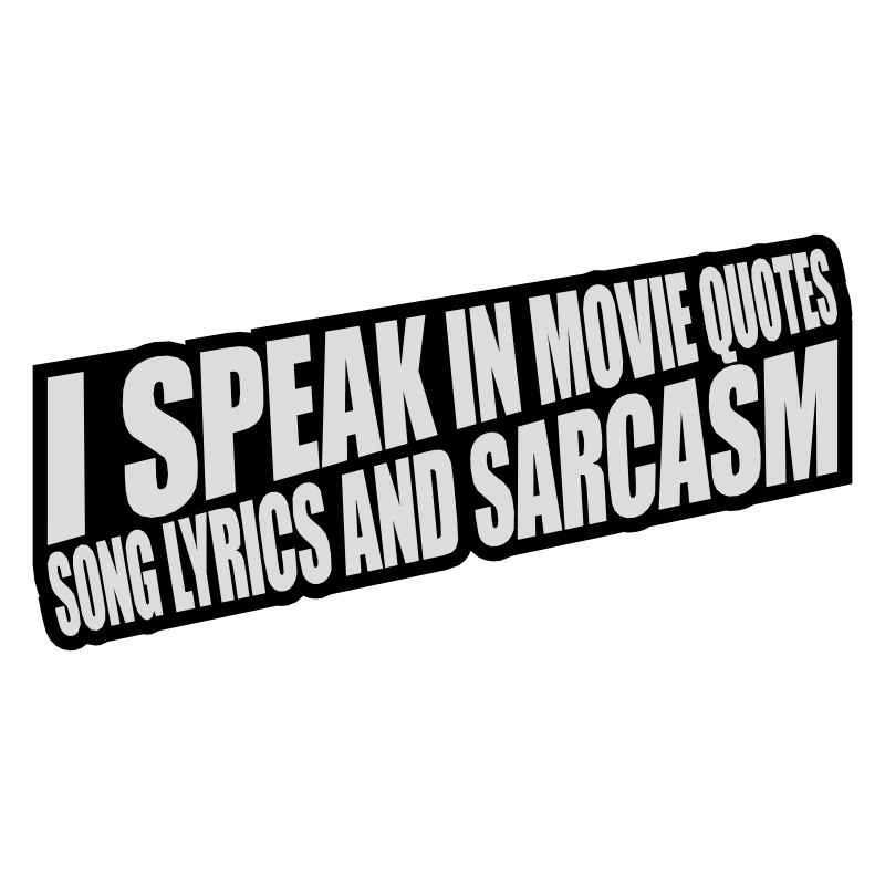 speak lyrics and sarcasm