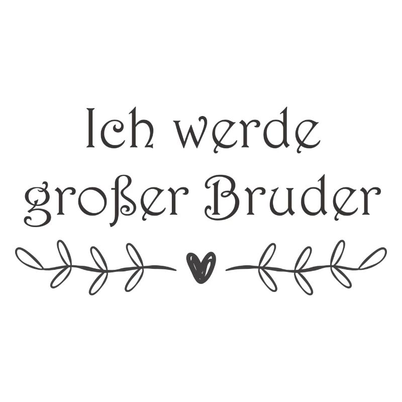 Ich werde großer Bruder