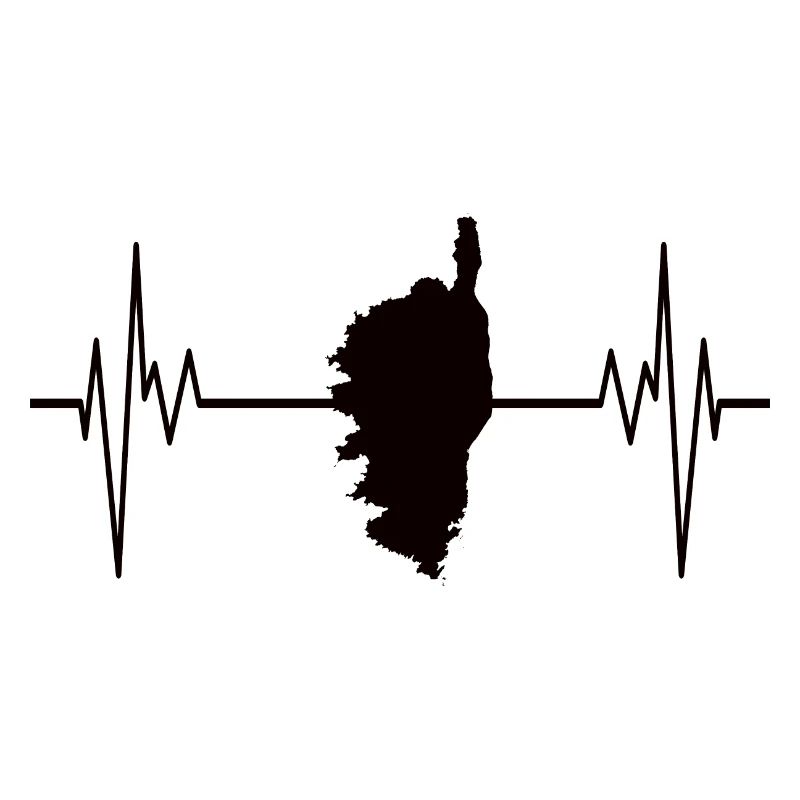 idee cadeau design carte géographique de la Corse