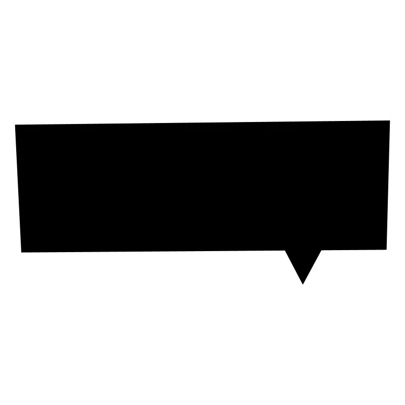 speech bubble