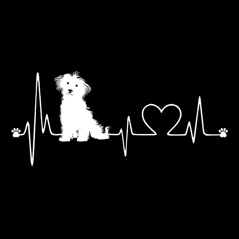 Yorkipoo heart pulse