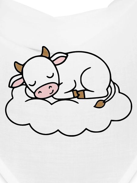 Sleeping Cow Cloud Dream Baby