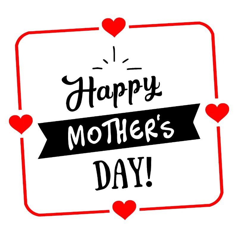 Muttertag, Muttertagsherz, T-Shirt zum Muttertag