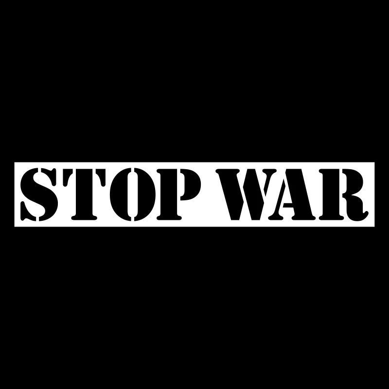 STOP WAR Vector