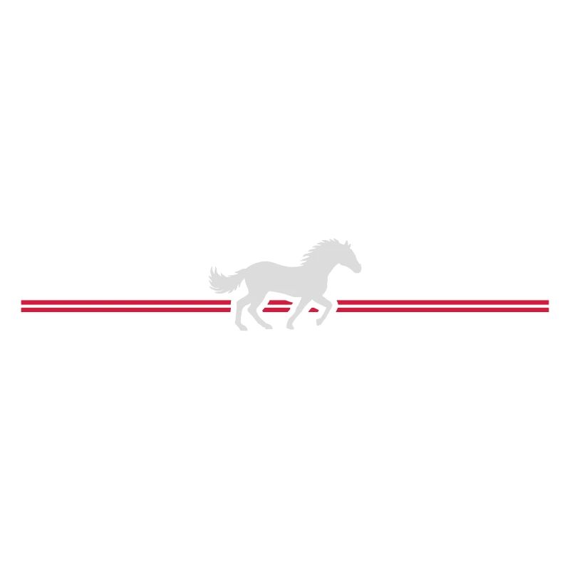 Cheval de course Stripe Line
