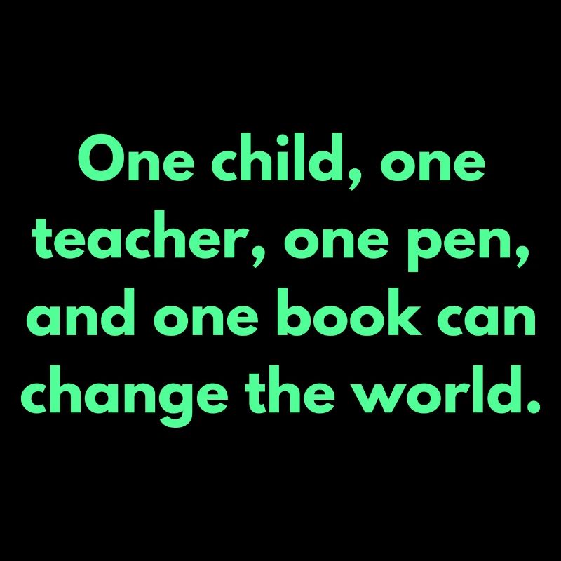Ein Kind Ein Lehrer, ein Stift und eine Buchdose