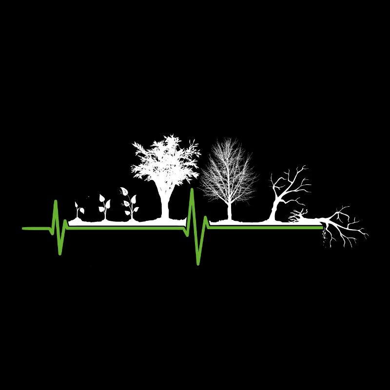 Arbre battement de coeur jardinier évolution jardin nature
