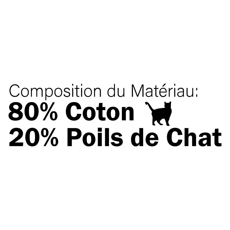 Composition du Matériau : 80% Coton, 20% Poils de