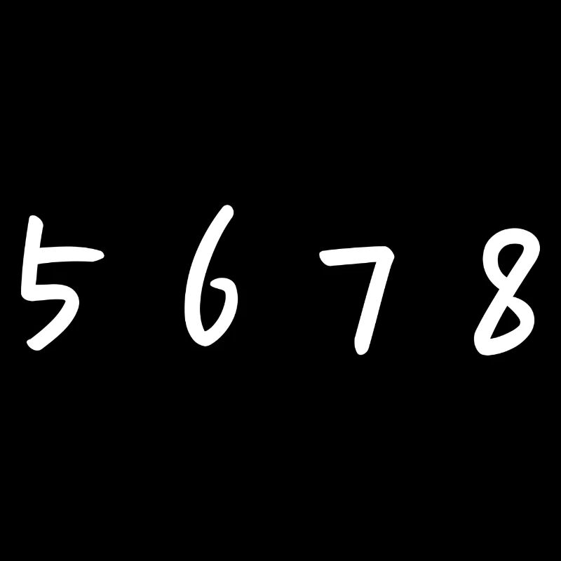 et 5, 6, 7, 8.