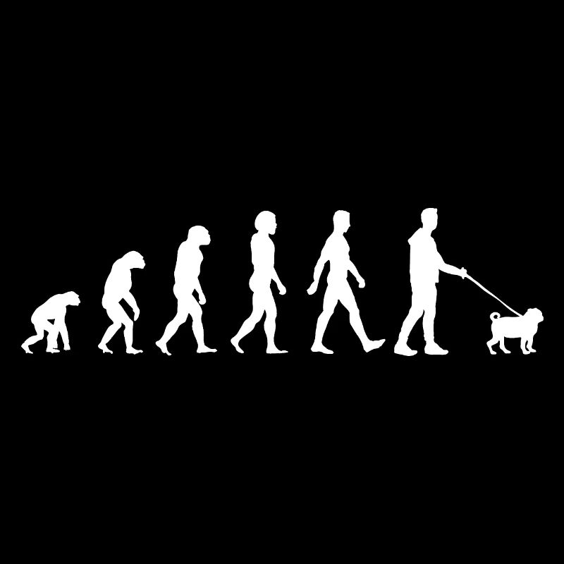 Mops Evolution Pug Hundebesitzer