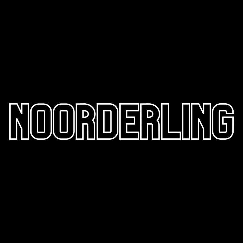 Noorderling Hemd Kapuzenkappe Amsterdam Noord Pullover