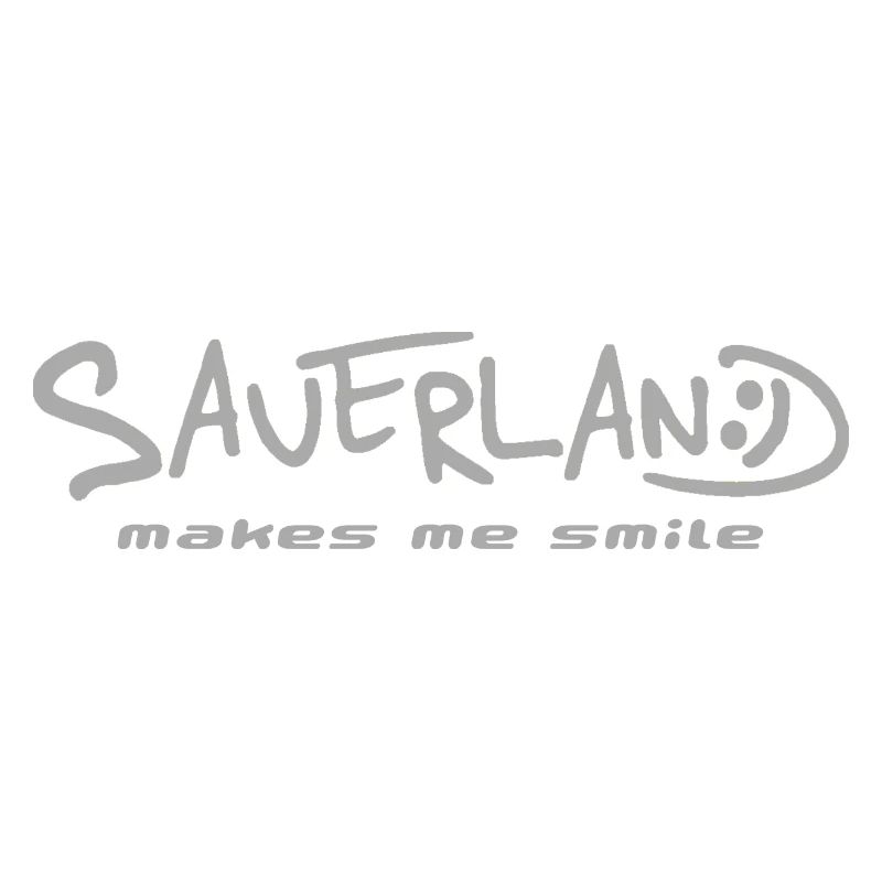 Sauerland makes me smile silber