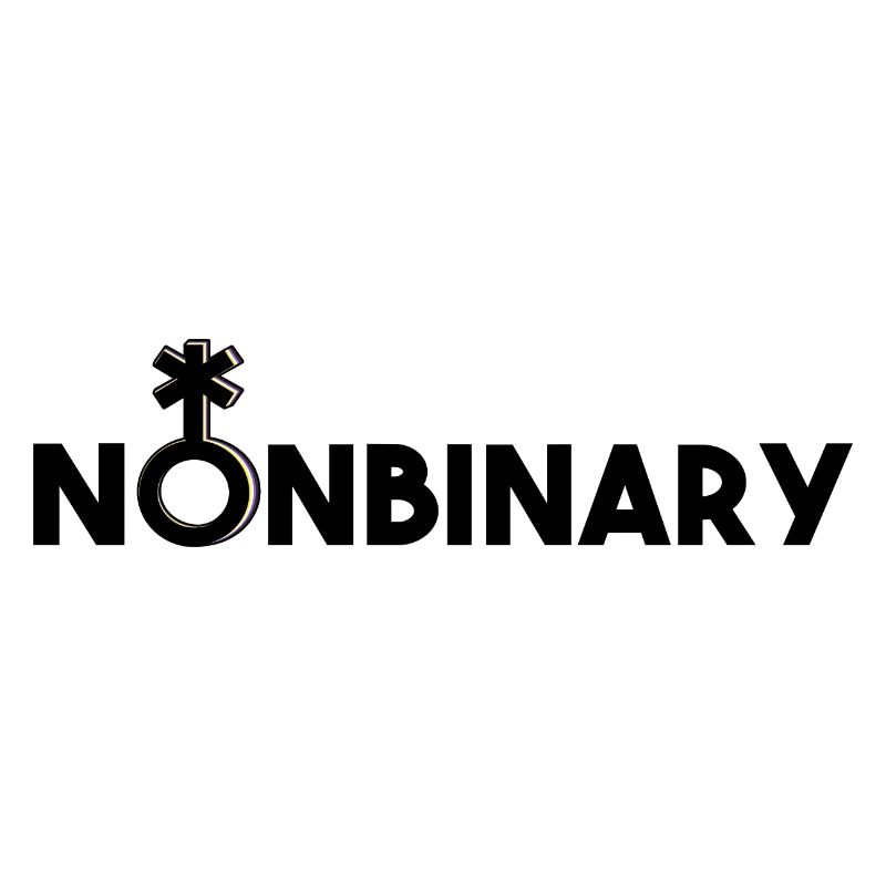 Nonbinary symbol and font Nonbinary nonbinary