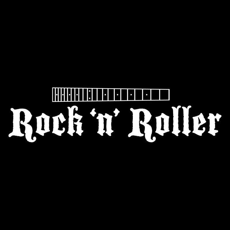 Guitar Fretboard Small White