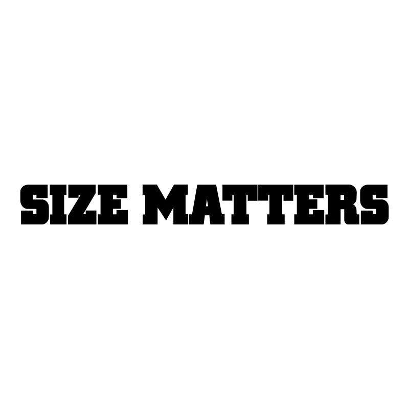 size matters
