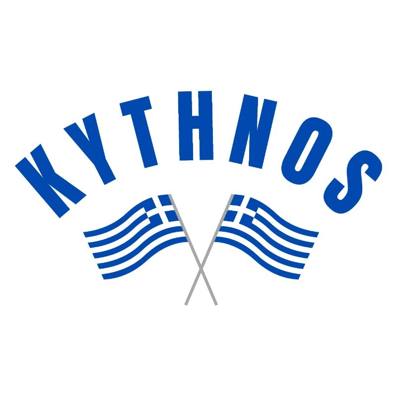 Drapeaux grecs de Kythnos