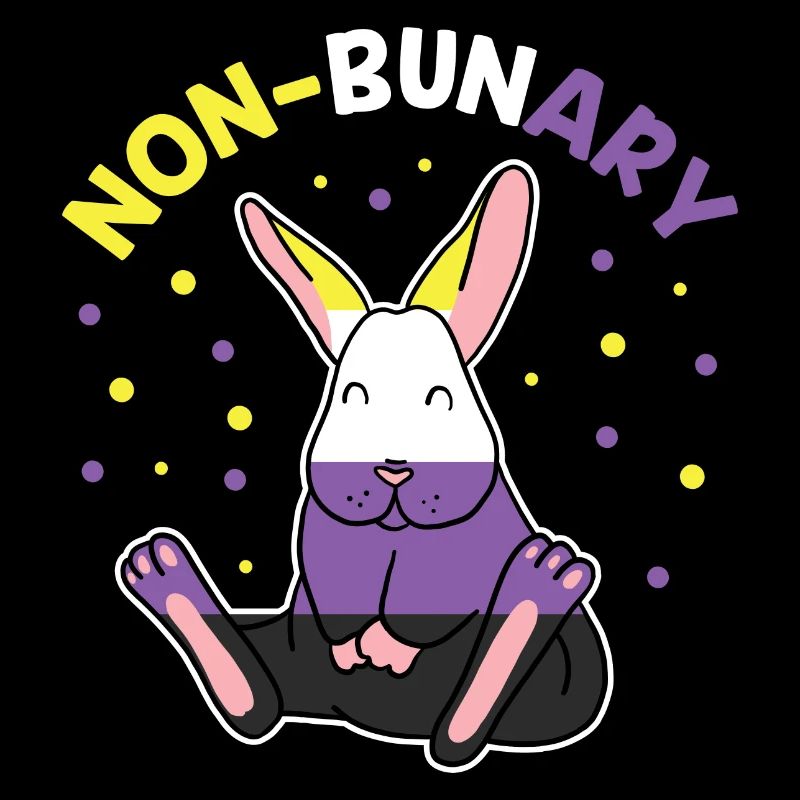 Non-Bunary Non Binary Genderqueer Pride Flag