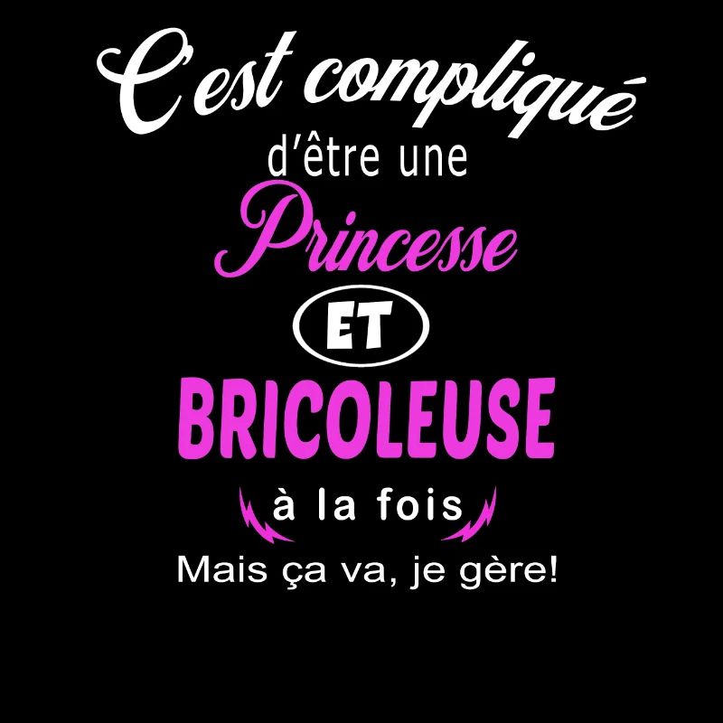 c'est compliqué princesse et bricoleuse