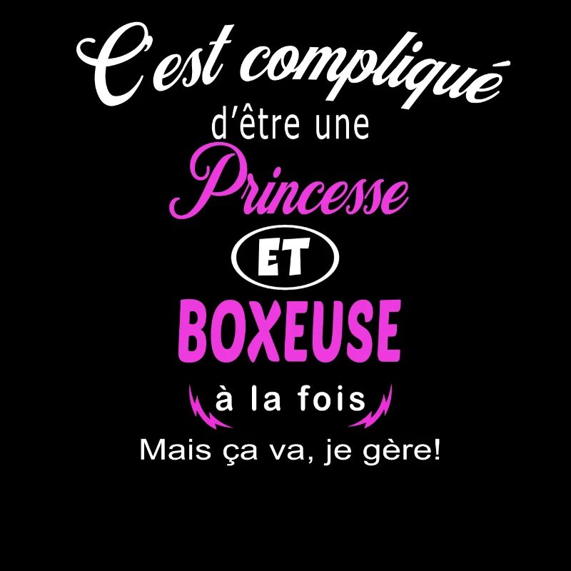 c'est compliqué princesse et boxeuse