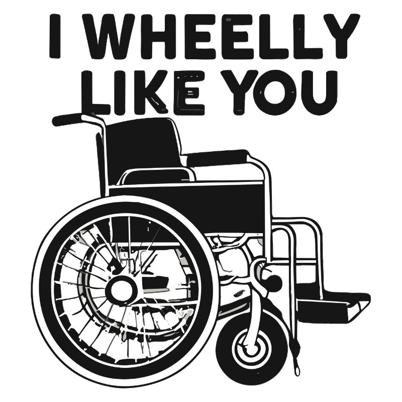 Rollstuhl Rollstuhlfahrer Geschenkidee