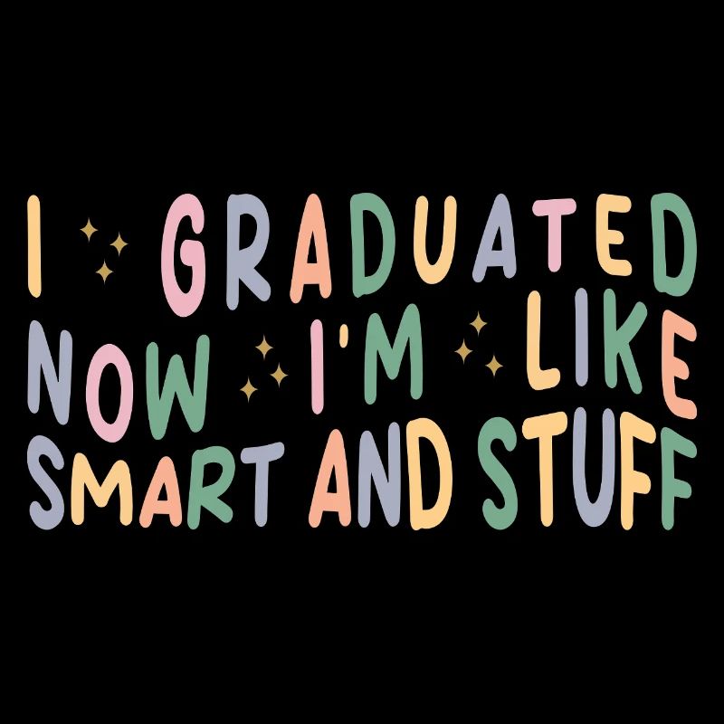 I Graduated Senior Graduation Gift Retro