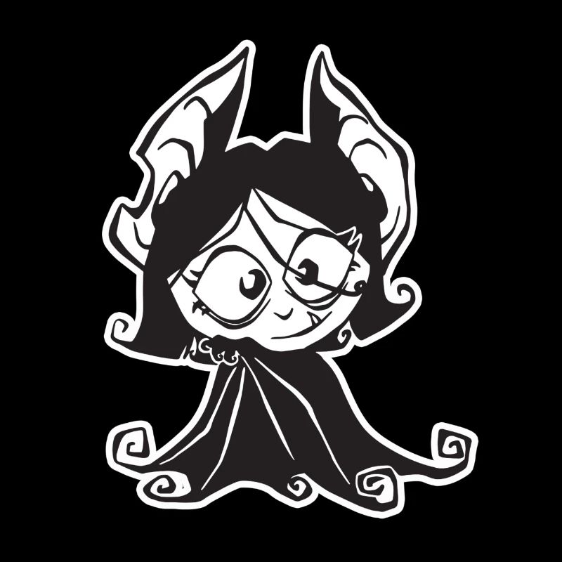 Vampir süßes Mädchen