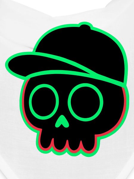 Neon Skull Cap