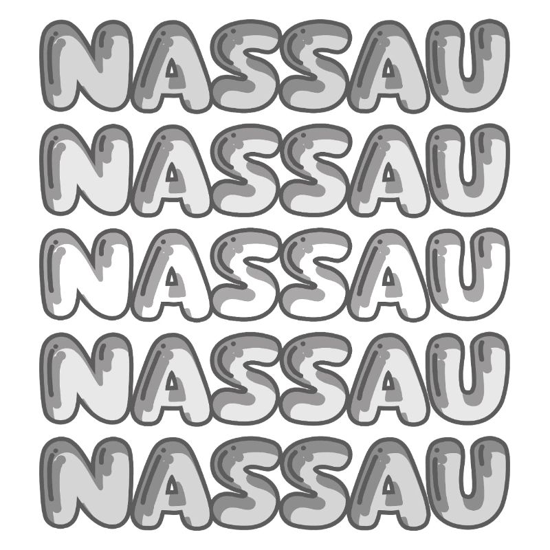 Nassau Bubble Pattern Multi-Font