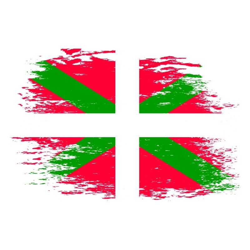 Drapeau basque utilisé
