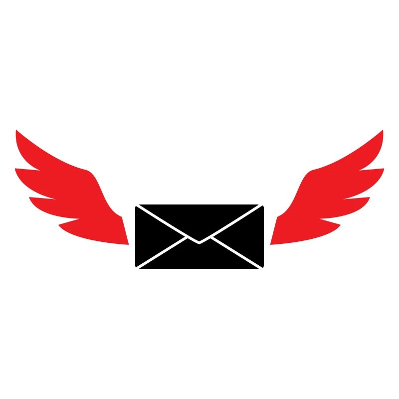 Express Mail Envelope Winged Post