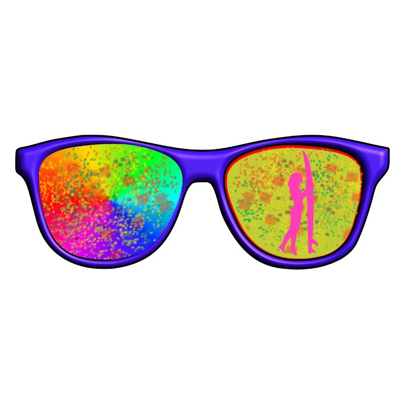 Cap mit Brille