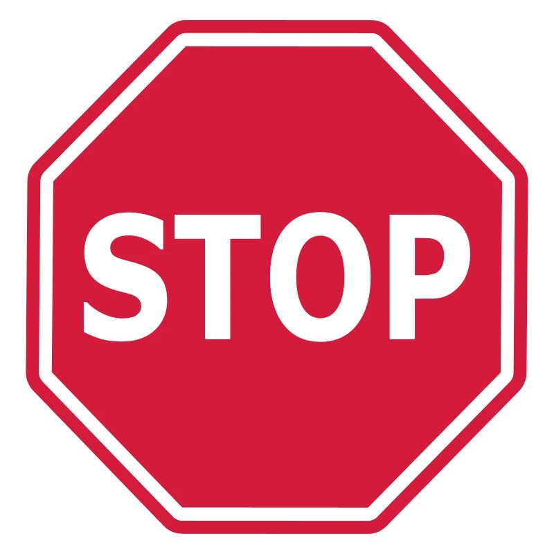 STOP Stoppschild Stopp