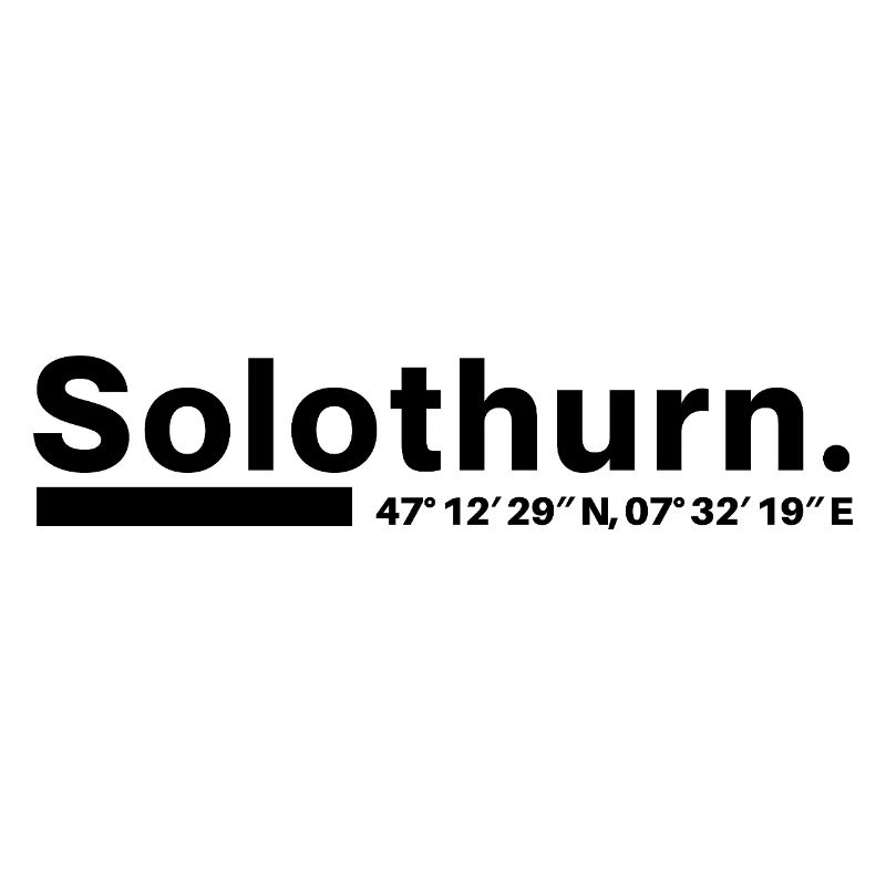 Solothurn Koordinaten Kanton Schweiz