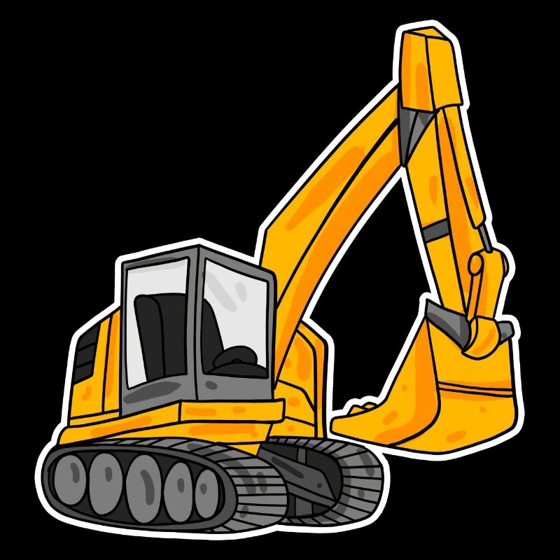 Löffelbagger Ausgräber Bagger