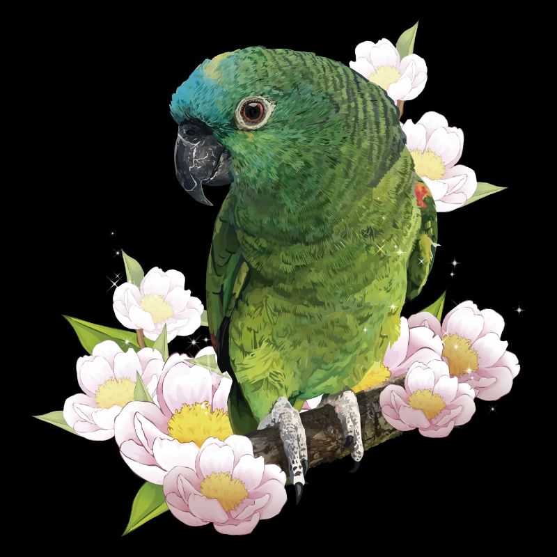 The blue-fronted amazon